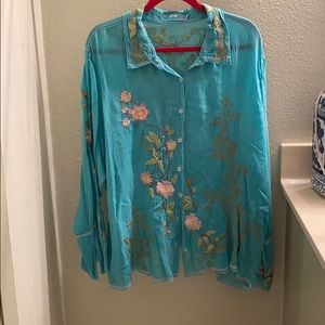 Johnny was blouse